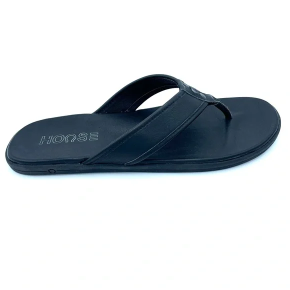 Horse Leather Flip flops Tkees Contours Flip Flop Dark Horse Leather main image 2